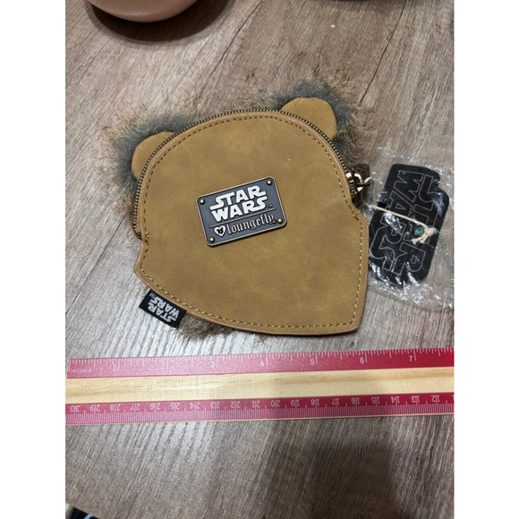 Loungefly Star Wars Ewok zip coin purse - Picture 5 of 8